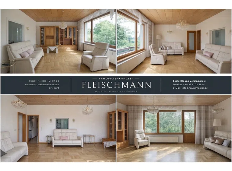 Wohnzimmer im Erdgeschoss