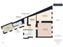 Grundriss - 2 Zimmer - ca. 64 m²