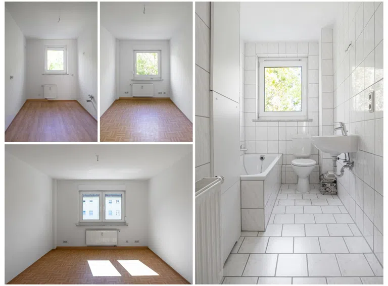 Innenfotos -Bad mit Wanne