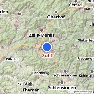 Kartenvorschau Suhl