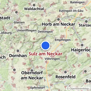 Kartenvorschau Sulz am Neckar