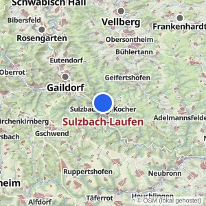 Kartenvorschau Sulzbach-Laufen