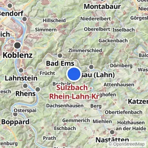 Kartenvorschau Sulzbach - Rhein-Lahn-Kr