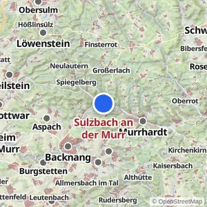 Kartenvorschau Sulzbach an der Murr
