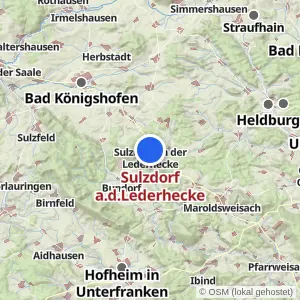 Kartenvorschau Sulzdorf a.d.Lederhecke