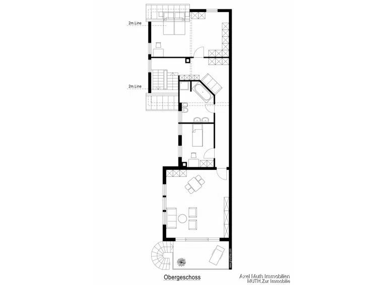 Grundriss Obergeschoss