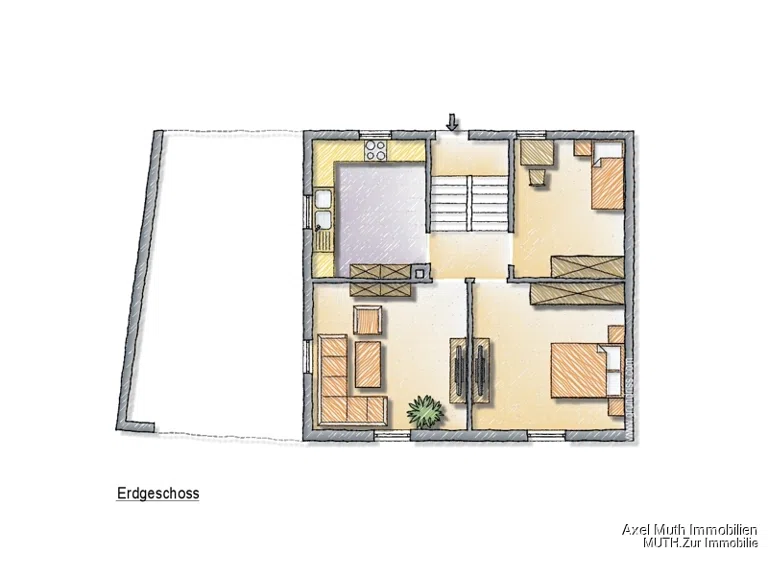 Grundriss Erdgeschoss