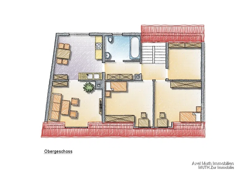 Grundriss Obergeschoss