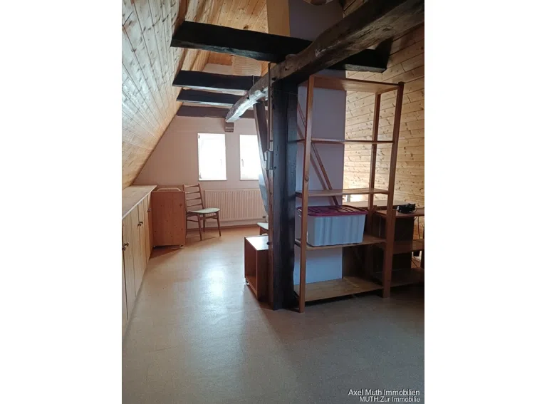 augebautes Dachgeschoss