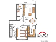 Wohnungen, in Sulzfeld - Baden, 74.00 m², 3.00 Zi., Bj. 1996