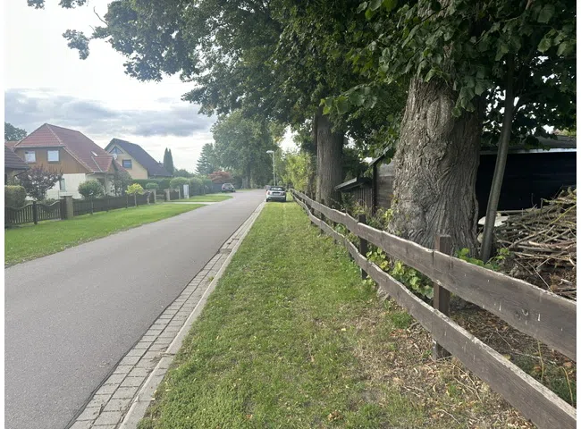 Grundstücksfront