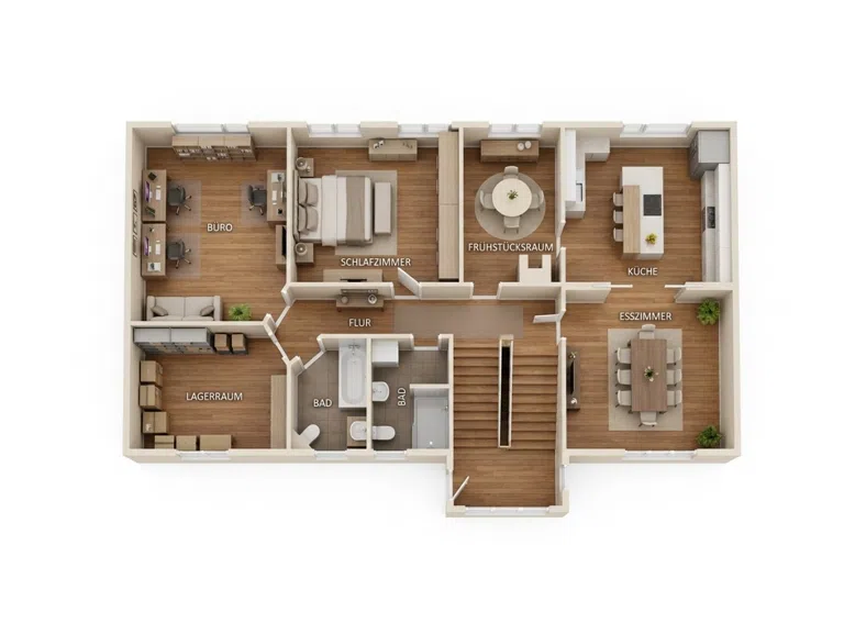 3D Grundriss EG