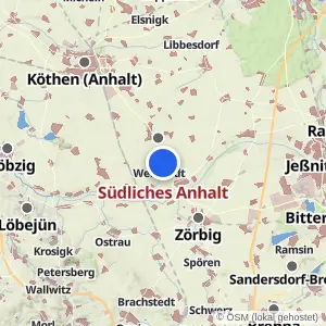 Kartenvorschau Südliches Anhalt