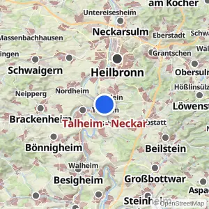 Kartenvorschau Talheim - Neckar