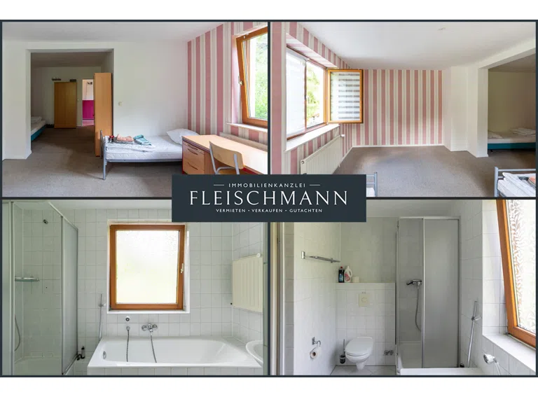 Blick in die Zimmer