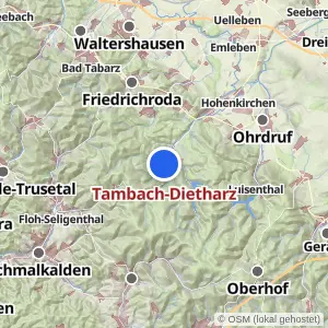 Kartenvorschau Tambach-Dietharz
