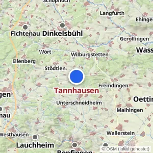 Kartenvorschau Tannhausen