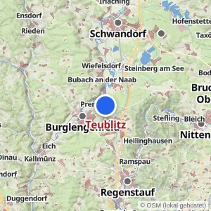 Kartenvorschau Teublitz