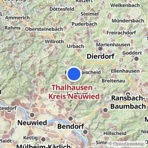 Kartenvorschau Thalhausen - Kreis Neuwied