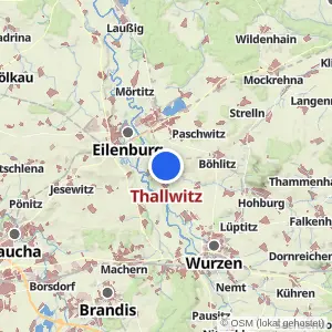 Kartenvorschau Thallwitz