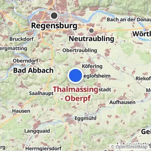Kartenvorschau Thalmassing - Oberpf