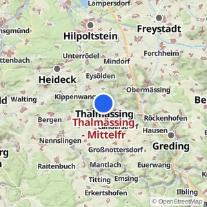 Kartenvorschau Thalmässing - Mittelfr