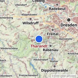 Kartenvorschau Tharandt