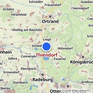 Kartenvorschau Thiendorf