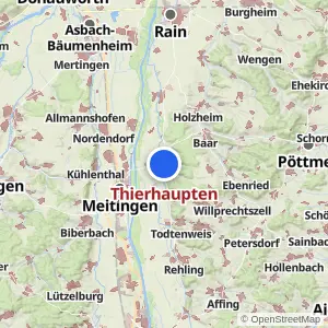 Kartenvorschau Thierhaupten