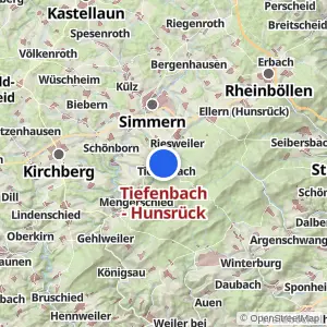 Kartenvorschau Tiefenbach - Hunsrück