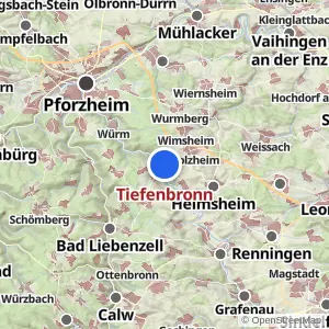 Kartenvorschau Tiefenbronn