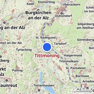Kartenvorschau Tittmoning