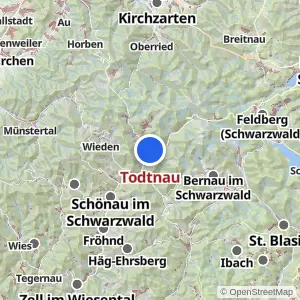 Kartenvorschau Todtnau