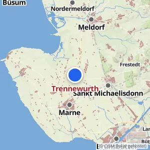 Kartenvorschau Trennewurth