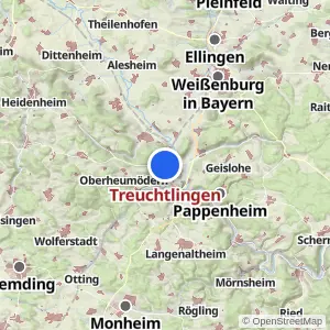 Kartenvorschau Treuchtlingen