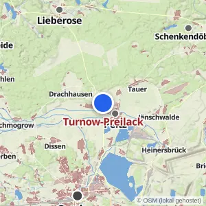 Kartenvorschau Turnow-Preilack