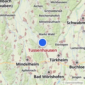 Kartenvorschau Tussenhausen