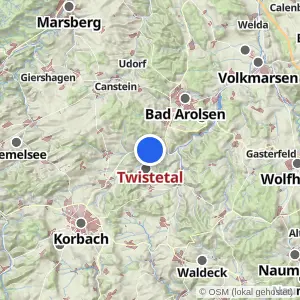 Kartenvorschau Twistetal