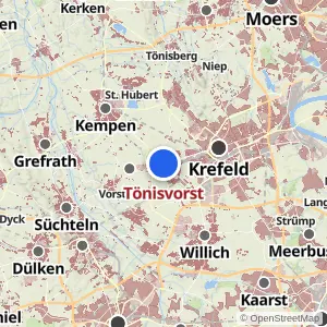 Kartenvorschau Tönisvorst