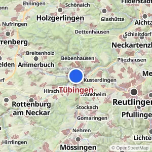 Kartenvorschau Tübingen