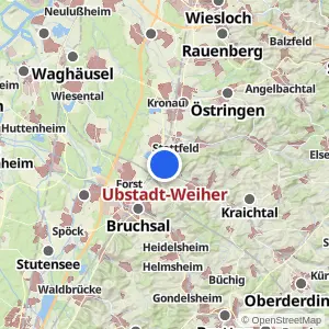 Kartenvorschau Ubstadt-Weiher