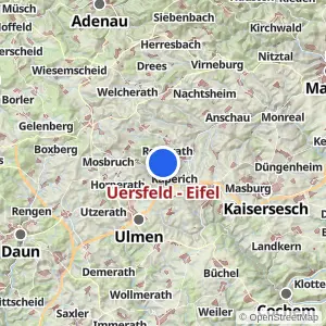Kartenvorschau Uersfeld - Eifel
