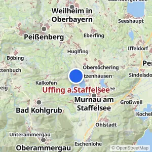 Kartenvorschau Uffing a.Staffelsee