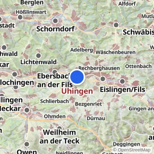 Kartenvorschau Uhingen