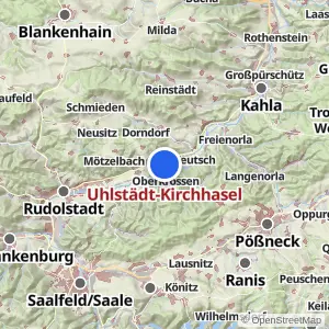 Kartenvorschau Uhlstädt-Kirchhasel