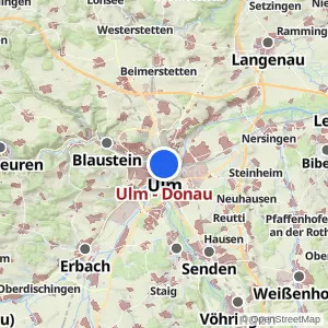 Kartenvorschau Ulm - Donau