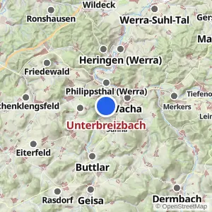 Kartenvorschau Unterbreizbach