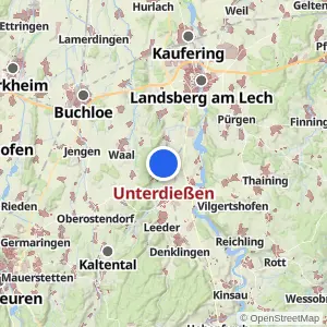Kartenvorschau Unterdießen