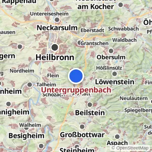 Kartenvorschau Untergruppenbach