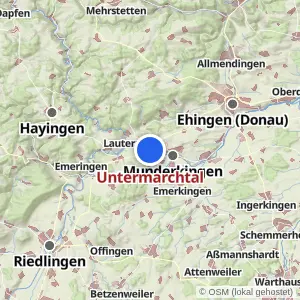 Kartenvorschau Untermarchtal